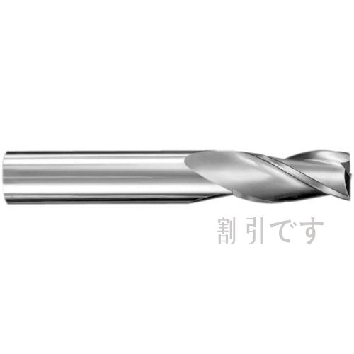 京セラ　３枚刃　スクエアエンドミル　標準　ミリ仕様　５Ｍ（コーティングなし）　