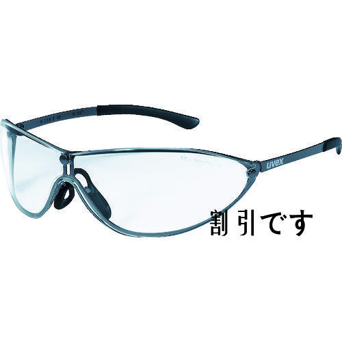 ＵＶＥＸ　一眼型保護メガネ　レーサー　ＭＴ　９１５３　クリア　